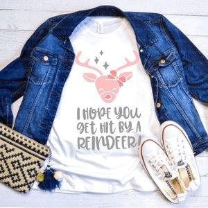 Christmas Reindeer t-shirt unisex